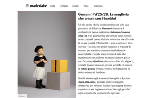 La maglieria che cresce con i bambini