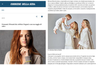 Interview of Miruna Gheordunescu CEO Gensami in Corriere della sera