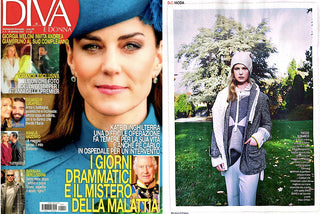 Il nostro poncho ispirato a Gio Ponti in Diva e Donna