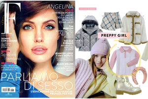 Polo in cotone e seta - FW 24/25 Bebè Collection in F magazine