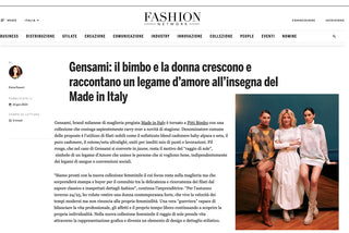 Gensami: il bimbo e la donna crescono e raccontano un legame d’amore all’insegna del Made in Italy
