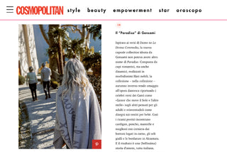 Cosmopolitan Italia: Il “Paradiso” di Gensami