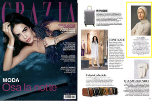 Balaclava Gensami in Grazia magazine Italy 
