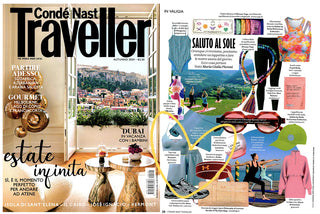 Top crop & pantaloni corti in Condé Nast Traveller
