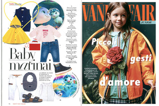 Il gilet con ricamo a cuore Gensami in Vanity Fair Junior