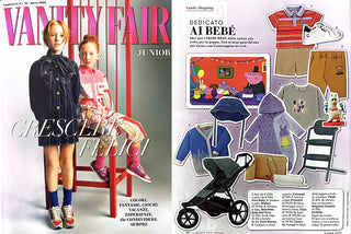 Il cardigan in jacquard  in Vanity Fair Junior
