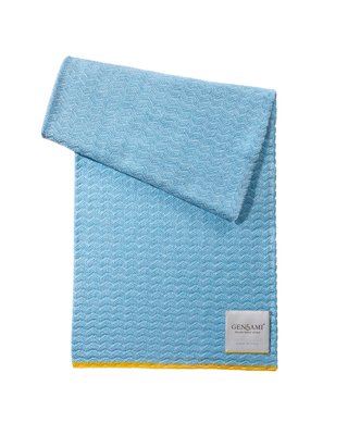 Wave-stitch blanket
