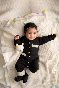 Peek-a-boo Alpachino romper
