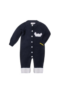 Peek-a-boo Alpachino romper