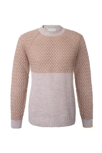 Maglione miacanto punto canestro e coste unisex