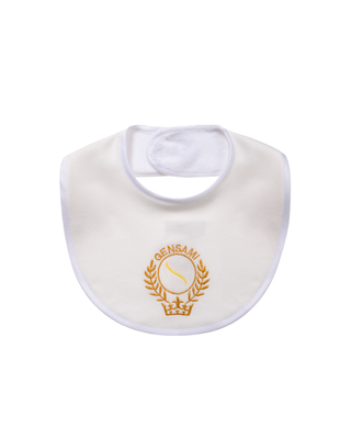 Laurel wreath bib