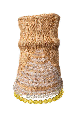Crystal Flow Knitted Jewel