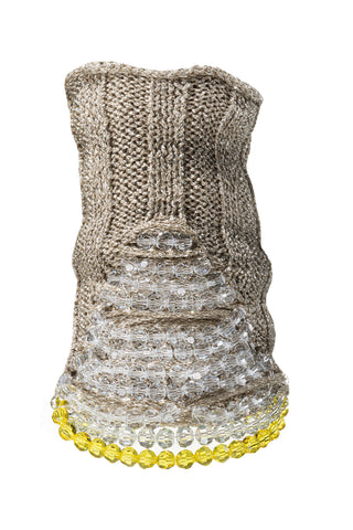 Crystal Flow Knitted Jewel