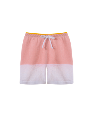 Bicolor knitted pants