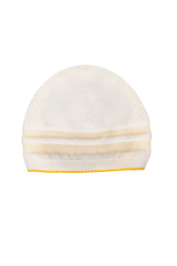 Luminous striped baby beanie