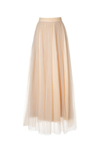 Maxi tulle skirt