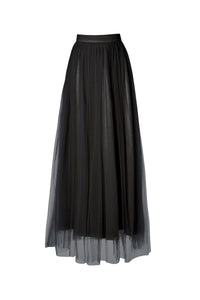 Maxi tulle skirt