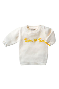 Born To Bee embroidered crewneck